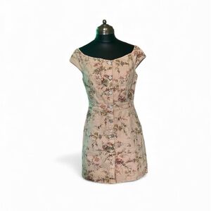 Floral Button-Down Dress